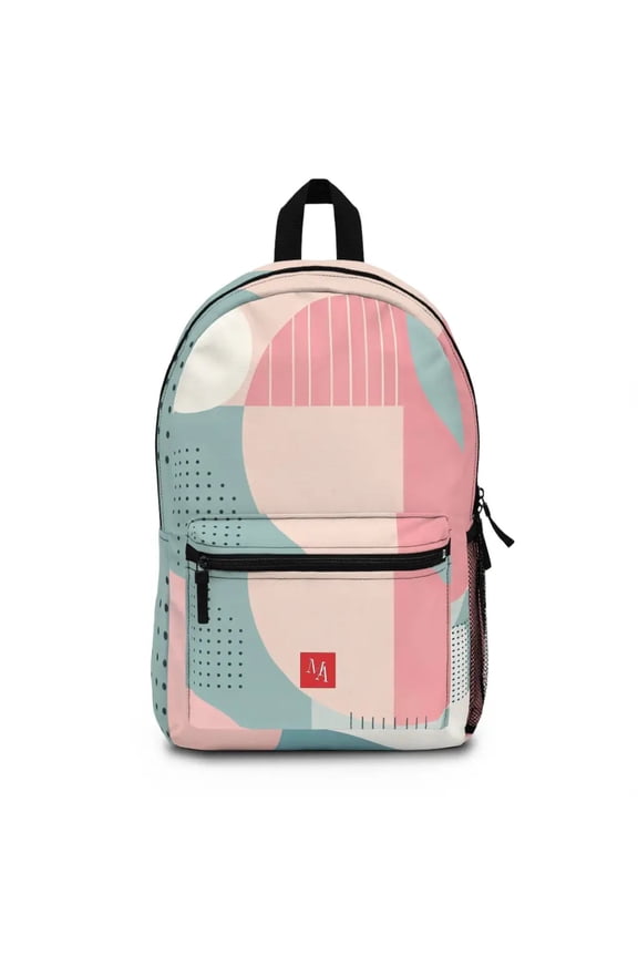 Geometric Pastel Mosaic - Backpack