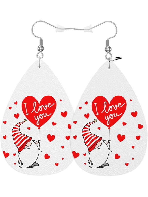 Geometric Patches Fashion Faux Leather Earrings Ethic Black White Diamond Geometry Stripes Wedding Teardrop Earrings Jewelry For Women Friends Bridal[Z1]