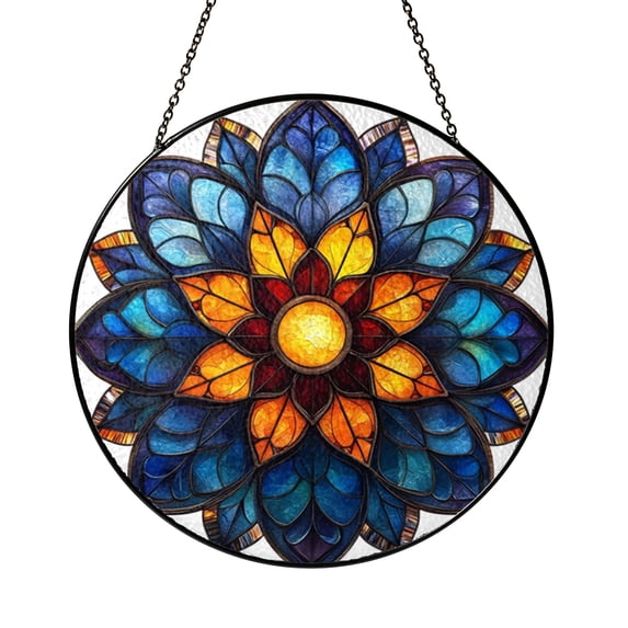 Geometric Pattern Acrylic Window Hanging – Boho Home Decor - Walmart.com