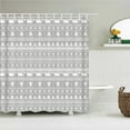thumbnail image 1 of Geometric Pattern Bath curtain Waterproof Shower Curtains Modern simplicity 3d Printed Bathroom Curtain Bath Screen Home Decor, 1 of 5