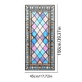 thumbnail image 1 of Geometric Pattern Colorful Window Stickers, PVC Waterproof and Dustproof UV blackout Glass Window Stickers,Static Cling Window Film Non-Adhesive Removable for Home Living Room Window Decals, 1 of 6