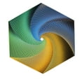 thumbnail image 1 of Geometric Pattern Decorative Figurine Creative Desktop Ornament, 1 of 6