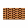 thumbnail image 1 of Geometric Pattern Doormat, Modern Entryway Door Mat, Black Lattice Design, Housewarming Gift, New Home Gift 4346 (36x60 inches) 4346, 1 of 4