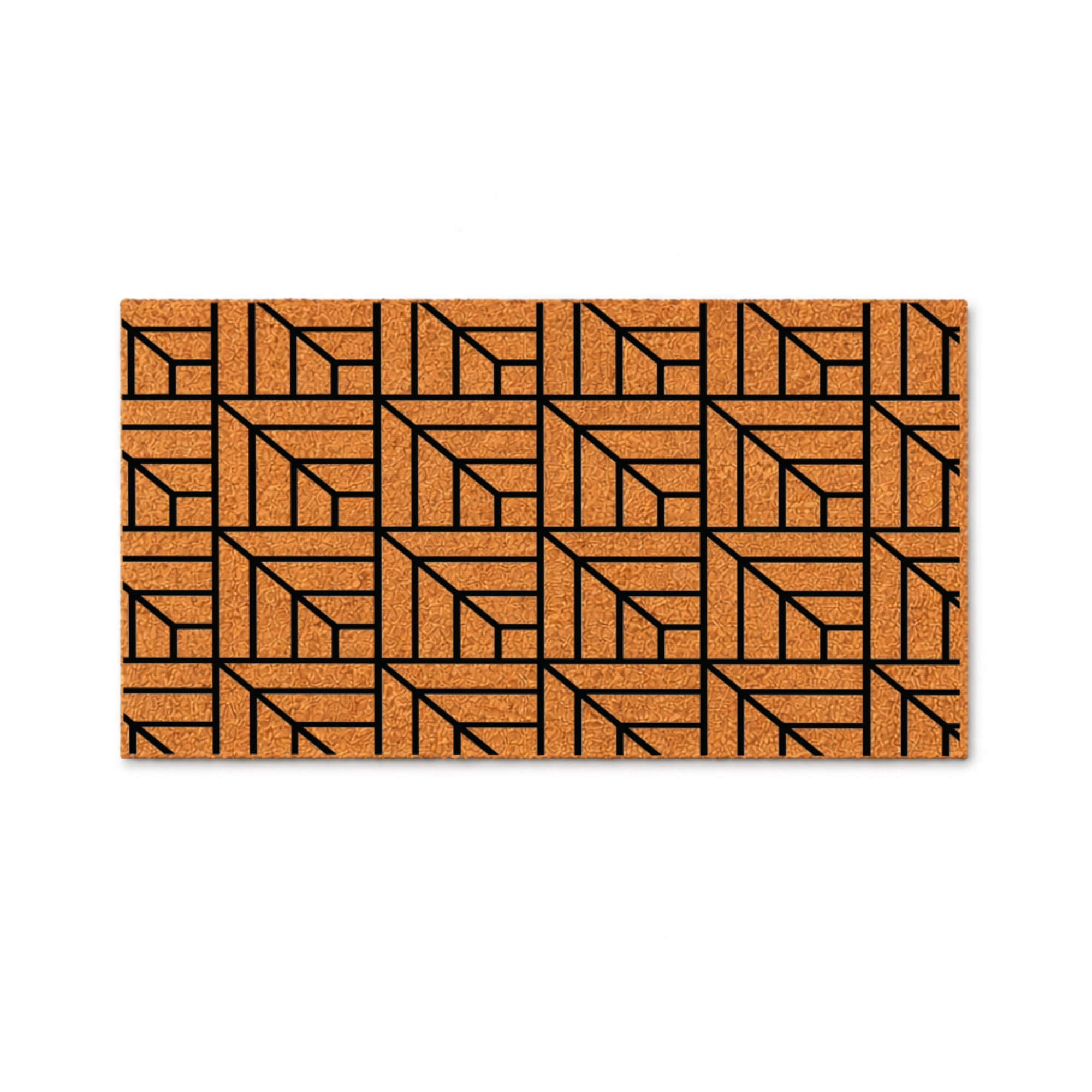 Geometric Pattern Doormat, Modern Front Door Mat, Outdoor Entry Rug, Housewarming Gift, Welcome Mat 4344 (36x60 inches) 4344