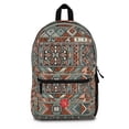 thumbnail image 1 of Geometric Patterns in Earth Tones - Backpack, 1 of 4
