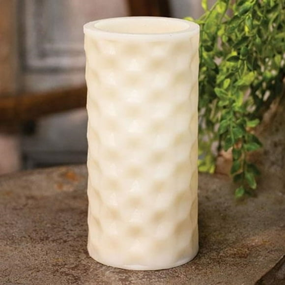Geometric Pillar Candle 3" x 6"