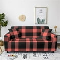thumbnail image 1 of Geometric Plaid Stretch Sofa Cover Elastic Sectional Slipcovers for Living Room Couch Cover L Shape Cover Housses De Canapé, 1 of 5