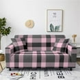 thumbnail image 1 of Geometric Plaid Stretch Sofa Cover Elastic Sectional Slipcovers for Living Room Couch Cover L Shape Cover Housses De Canapé, 1 of 5