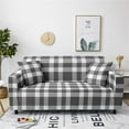 thumbnail image 1 of Geometric Plaid Stretch Sofa Cover Elastic Sectional Slipcovers for Living Room Couch Cover L Shape Cover Housses De Canapé, 1 of 5