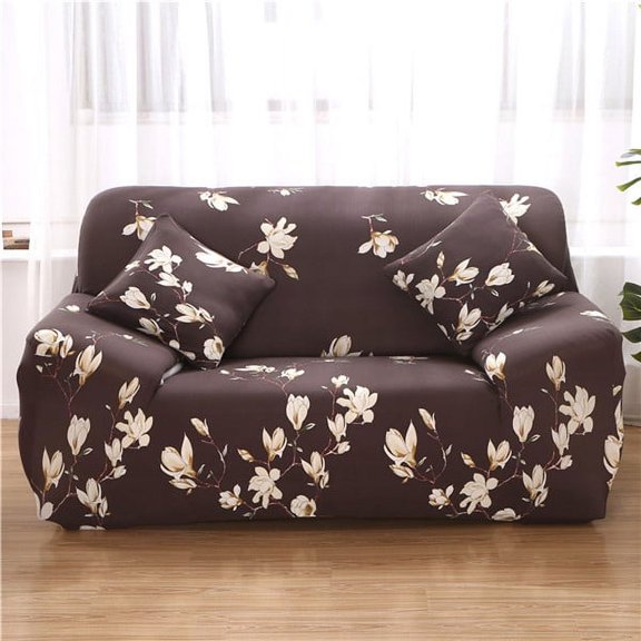Geometric Plant Stretch Print Sofa Cover Elastic Sofa Cover For Living Room Sofa Chair Sofa Cover Home r 1/2/3/4 Seat