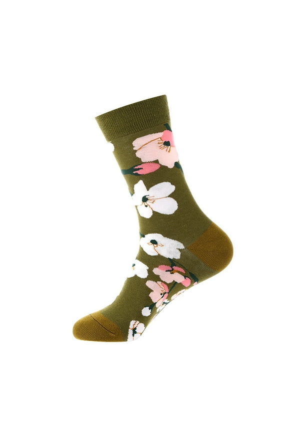 Geometric Print Novelty Socks Long Funky Cute for Men and Women Pack Size:One Size