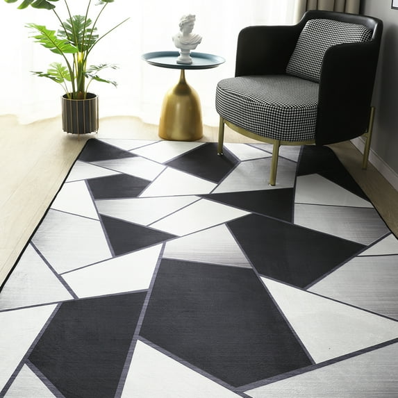 Geometric Printed Carpet Living Room luxury 160x230 Large Area rugs for bedroom decoration soft non-slip floor mat for kids room