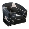 thumbnail image 1 of Geometric Printed Stretch Club Chair Slipcover Tub Chair Cover Anti-slip Elastic Arm Chair Cover Removable Soft - pattern 6, 1 of 1