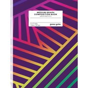 Geometric Prism-C Medium Graph Composition Book Geometric Prism Style C Paperback