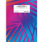 Geometric Prism-D Sheet Music Composition Book Geometric Prism Style D Paperback