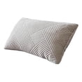 thumbnail image 1 of Geometric Quilted Throw Pillow 12x20 Inch Soft Plush Lumbar Cushion Farmhouse Boho Style Square Decorative Pillow for Living Room Sofa Couch Bed Home Decor, 1 of 7