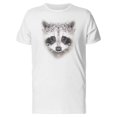 thumbnail image 1 of Geometric Raccoon Design T-Shirt Men -Image by Shutterstock, Male 3X-Large, 1 of 2
