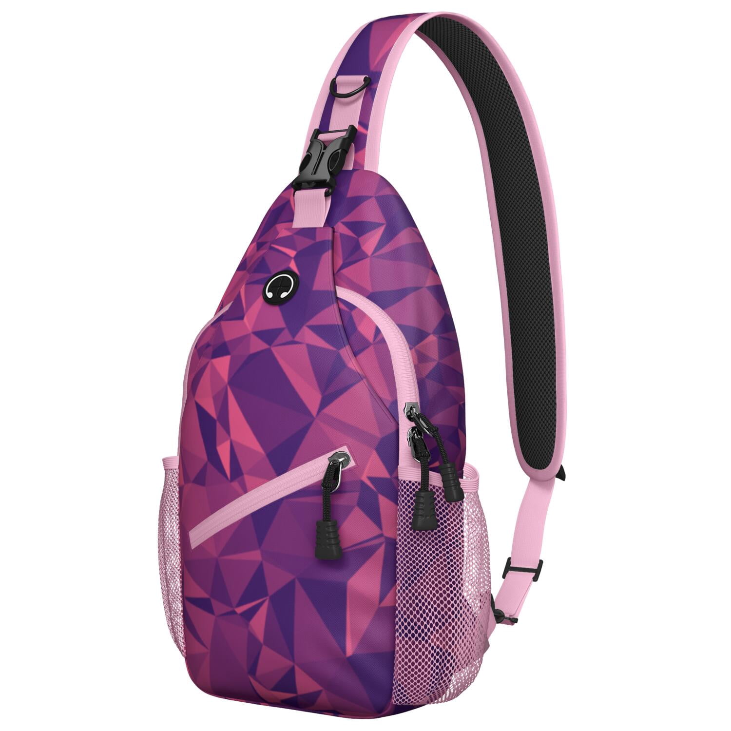 Vintage Fashion Crossbody Sling Bag Geometric Print Shoulder  display picture 2