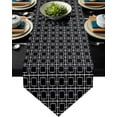 thumbnail image 1 of Geometric Rectangle Multicolor Table Runners Christmas Decorations for Home Party Wedding Camino De Mesa Kitchen Accessories, 1 of 5