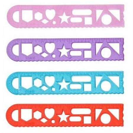 Geometric Rulers - 144 per pack
