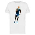 thumbnail image 1 of Geometric Running Man Design T-Shirt Men -Image by Shutterstock, Male x-Large, 1 of 2
