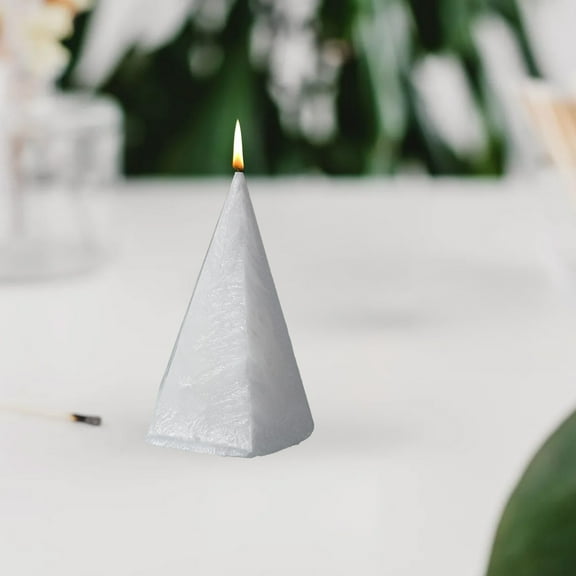 Geometric Scented Candle, Mixed Wax Material for Wedding Banquet Holiday Decor, Long Lasting Fragrance, Elegant Design Enhances Home Office Ambiance