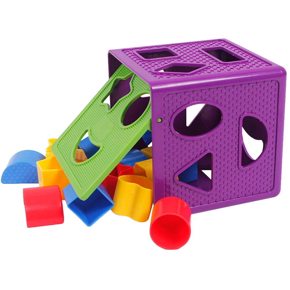 Geometric Shape Recognition Box Shape Matching Building Blocks Cube ...