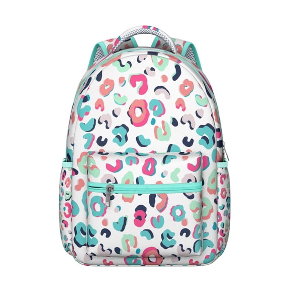Geometric Shapes Texture Backpack as a Gift - Urban Print Laptop Bag for College Students, School, Work and Travel, Durable Bookbag with Padded Computer Compartment