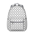 thumbnail image 1 of Geometric Shapes Texture College Backpack, Durable Laptop Bookbag for School Students, Work & Travel, Large Capacity Daypack with Organizer, Great Gift, 1 of 6