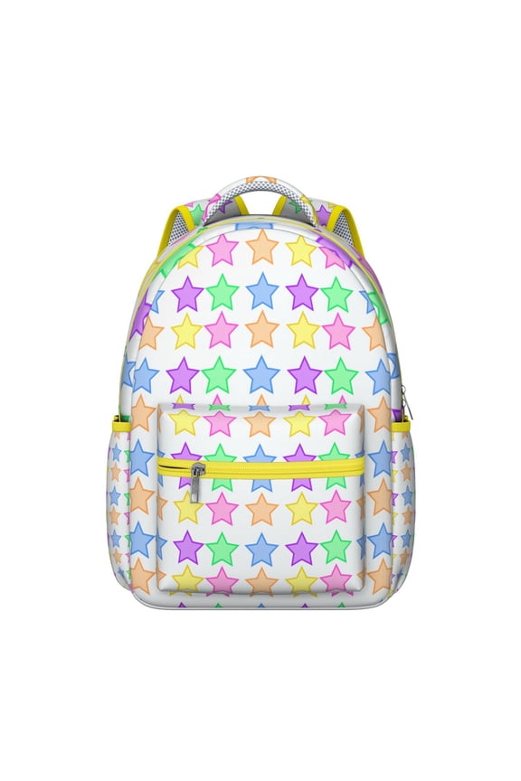 Geometric Shapes Texture Laptop Bookbag with Organizer - Stylish Backpack for College School Students and Professionals, Durable Design, Spacious Daypack as a Practical Gift for Academics