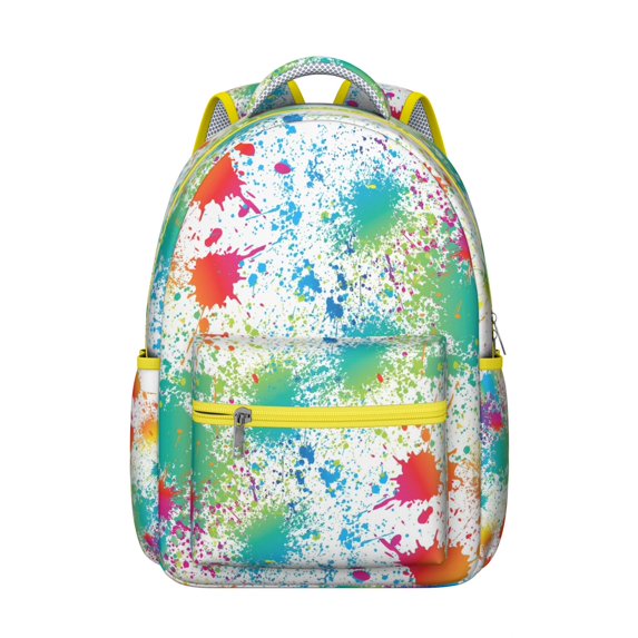 Geometric Shapes Texture Print Laptop Backpack for College Students, Stylish Bookbag for School and Work, Durable Daypack with Organizer, Ideal Gift Idea