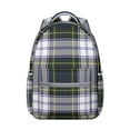 thumbnail image 1 of Geometric Shapes Textured Print Backpack, Laptop Bookbag for School College Work, Large Capacity Daypack with Pockets, Ideal Gift for Students, 1 of 6