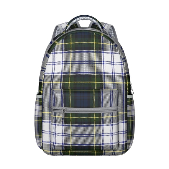 Geometric Shapes Textured Print Backpack, Laptop Bookbag for School College Work, Large Capacity Daypack with Pockets, Ideal Gift for Students