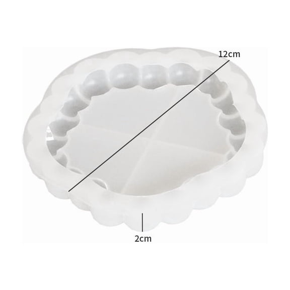 Geometric Silicone Coaster Mold - DIY Custom Coaster Crafting Tool for Unique Shapes and Designs