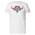 thumbnail image 1 of Geometric Simple Art Bull Tee Men's -Image by Shutterstock, 1 of 2