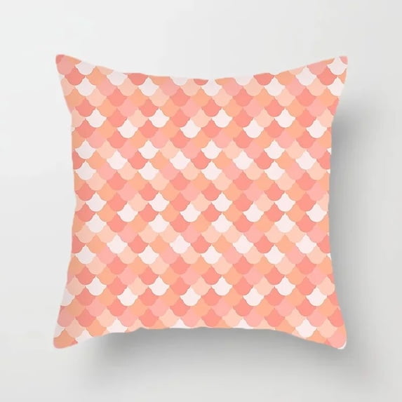 Geometric Simple Pink Print Pillow Case Office Sofa Cushion Cover Luxury Home Decor Cushion Cover