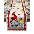 thumbnail image 1 of Geometric Sky Blue Stripes Anchor Mats Table Runner for Coffee Home Kitchen Wedding Table r Dining Table Non-slip Placement, 1 of 5