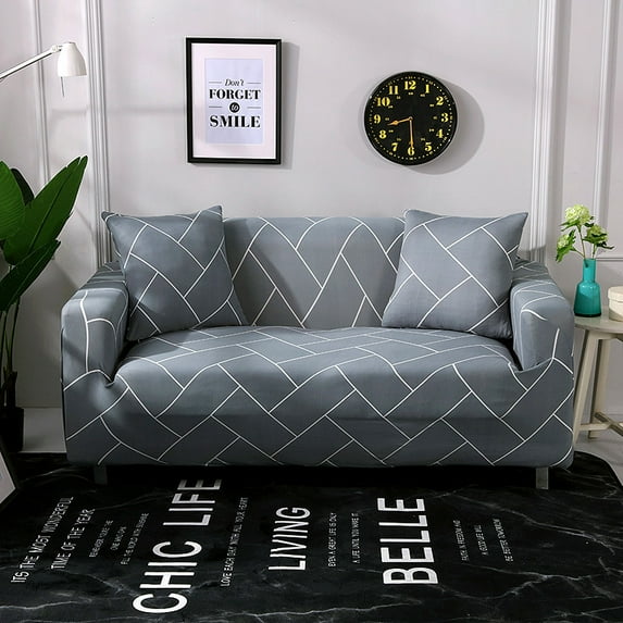 Geometric Sofa Cover Slipcovers Stretch Sofa Covers for Living Room Elastic Couch Chair Cover Sofa 1/2/3/4 Seater Fundas Sofa