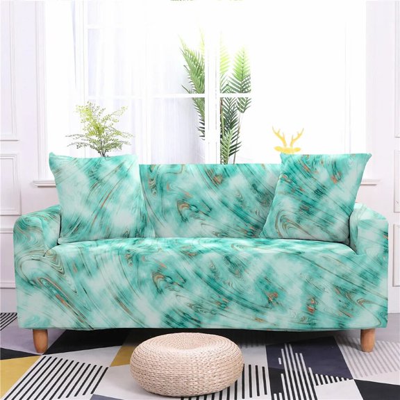 Geometric Sofa Cover Stretch Abstract Universal Elastic Couch Cover Bench Cover Anti-Pet Cushion Slipcover Sofa Towel