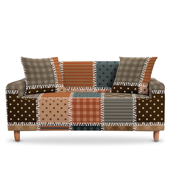 Geometric Sofa Covers for Living Room Armchair Cushion Cover Elastic Sofa Cover Stretch Big Sofas Funda Sofa Elastica