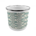 thumbnail image 1 of Geometric Steel Camping Mug, Big Small Circles Pale Tones Lattice Pattern in Abstract Modern Artwork, Printed Thermal Cup for Camping and Outdoor Activities, by Ambesonne, 1 of 2