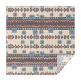 thumbnail image 1 of Geometric Stripe Beige Pattern Square Tablecloth, Waterproof Wipeable Spillproof Washable Table Cover for Home Kitchen Party and Daily Decor 42"x42", 1 of 5