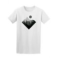 thumbnail image 1 of Geometric Style Forest Landscape T-Shirt Men -Image by Shutterstock, Male Large, 1 of 2