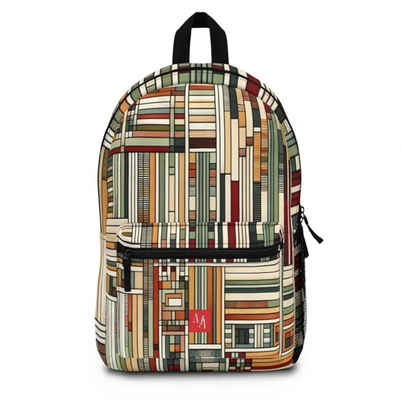 Geometric Tapestry- Backpack