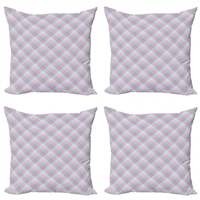 Four Square Geometric Throw Pillow