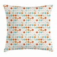 thumbnail image 1 of Geometric Throw Pillow Cushion Cover, Simplistic Colorful Circles Rings Ovals Rounds Baby Nursery Kids Playroom Design, Decorative Square Accent Pillow Case, 20 X 20 Inches, Multicolor, by Ambesonne, 1 of 2