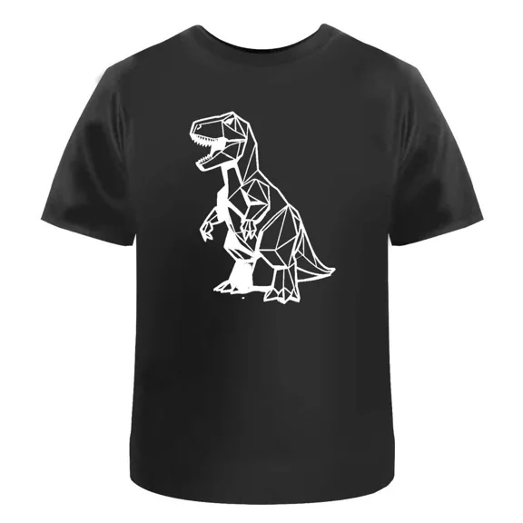 Geometric Trex' Unisex T-Shirt - 100% Cotton (S-XXL) (TA044837)