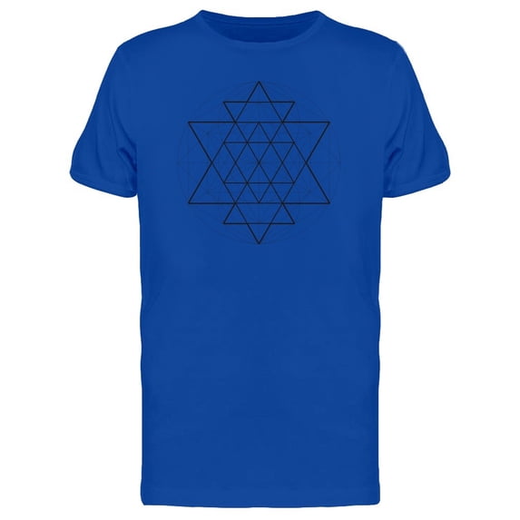 Geometric Triangle Hipster Mode Tee Men's -Image by Shutterstock
