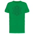 thumbnail image 1 of Geometric Triangle Hipster Mode Tee Men's -Image by Shutterstock, 1 of 1
