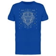 thumbnail image 1 of Geometric Tribal Art Lion Head T-Shirt Men -Image by Shutterstock, Male Medium, 1 of 2
